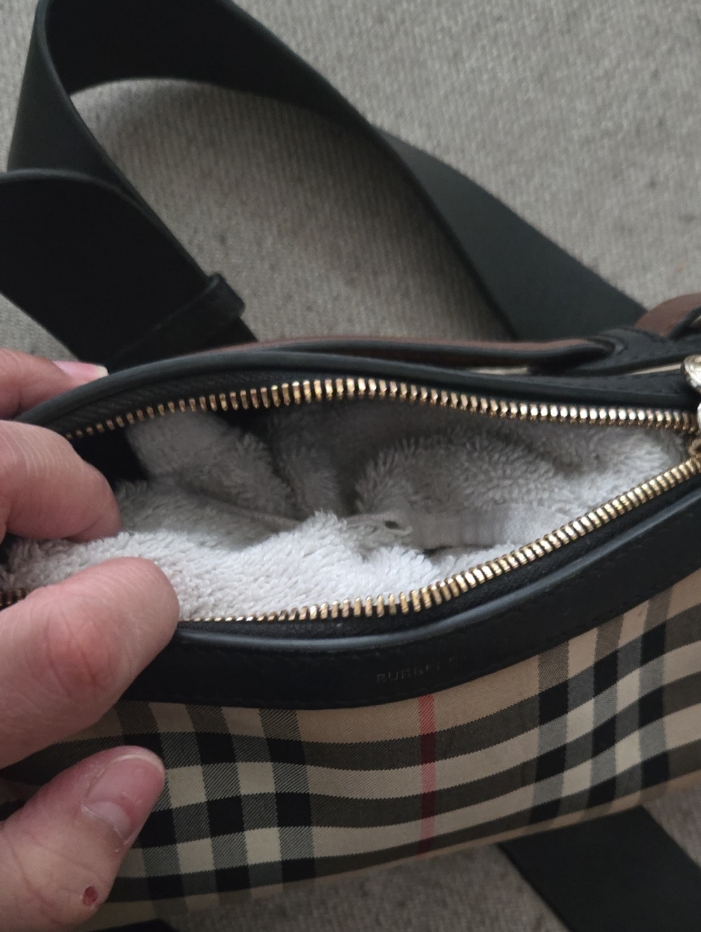 Burberry Cylinder Mini Bag - Picture 8 of 13